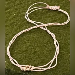 Catbird NYC Friendship Bracelet, Pink with 14k Gold Beads